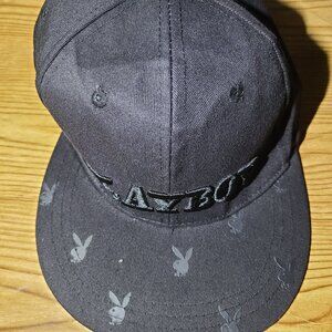 Playboy snapback hat OSFM (NEW)